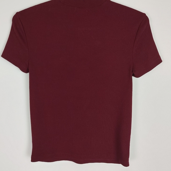 Ardene ribbed stripped top y2k Small - Picture 4 of 4